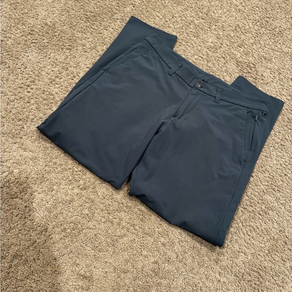 Light Blue Lululemon Commission Pant Slim-Fit 34x28 - Picture 2 of 5
